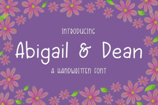 Abigail Dean: A Handwritten Font for Editorial Warmth and Clarity