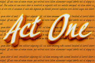 Act One: A Playful Script Font That Makes Your Brand Feel Human