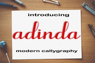 Adinda: A Handwritten Font for Warm, Human-Centered Web Design