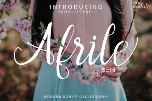 Afrile: A Modern Handwritten Font for Makers Who Love Real Texture