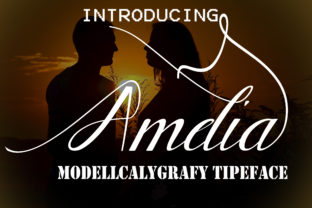 Amelia: A Modern Calligraphy Font That Feels Like Hand-Drawn Magic