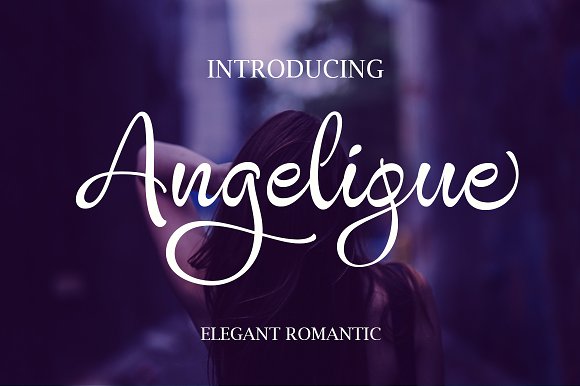 Angelique: A Handwritten Font That Builds Trust
