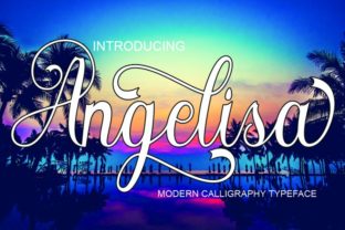 Angelisa Script: A Refined Display Font for Editorial Design