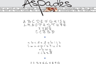 Aspades: A Handwritten Font for Authentic Digital Branding