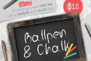 Ballpen and Chalk: A Warm, Human Script Font for Digital Branding