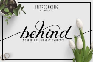 Behind: A Thoughtful Script Font for Editorial Calm