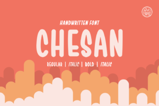Chesan: A Playful Yet Legible Handwritten Font for Real Branding