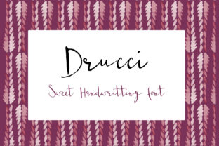 Drucci: A Handwritten Font That Feels Human on Screen