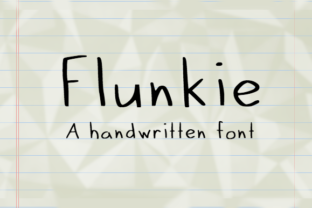 Flunkie: A Clean Handwritten Font for Scroll-Stopping Marketing