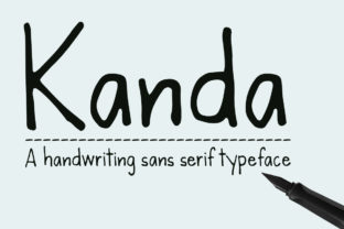 Kanda: A Friendly Handwritten Sans Serif Font for Digital Design