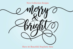 Merry Bright: A Handpainted Script Font for Digital Warmth