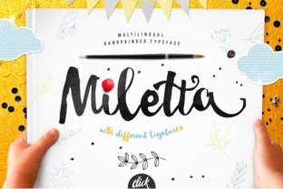 Miletta: A Hand-Painted Script Font That Elevates Digital Branding