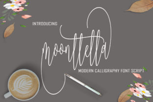 Moonttella: A Modern Script Font That Commands Attention