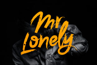 Mr. Lonely: A Handmade Script Font for Digital Brand Identity