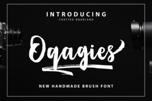Oqagies: A Premium Script Font for Polished Digital Branding
