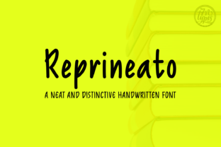 Reprineato: A Handwritten Typeface That Speaks with Clarity