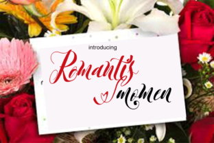 Romantis Momen: A Modern Script Font for Digital Branding