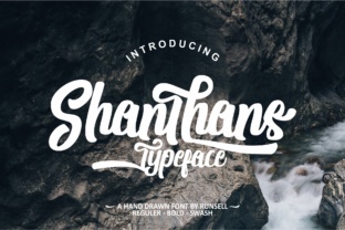 Shanthans: A Modern Script Font That Feels Like It Belongs