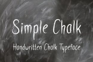 Simple Chalk: A Display Font That Feels Human in Fast-Scrolling Feeds