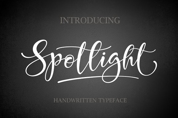 Spotlight: A Hand-Painted Script Font for Digital Brand Moments