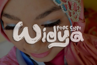 Widya: A Bold Brush Typeface for Impactful Web Headlines