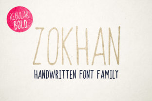 Zokhan: A Handwritten Font That Feels Like a Real Signature